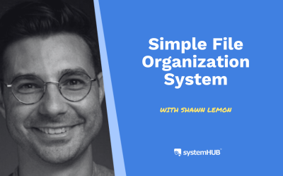 S2:E12 Simple File Organization System with Shawn Lemon